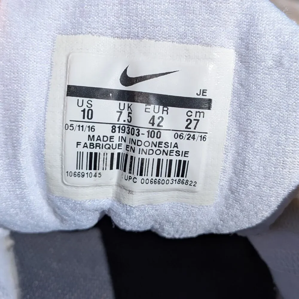 Nike Revolution 3 Women's Running Shoes White Mesh Athletic Sneakers Size 10